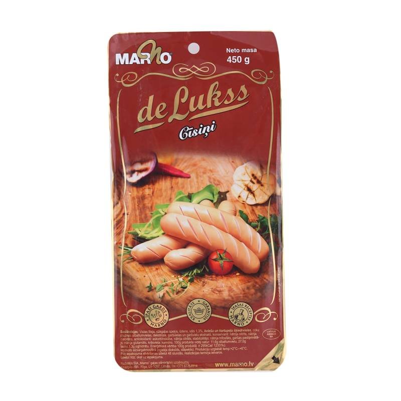 De Lukss Cīsiņi 450g