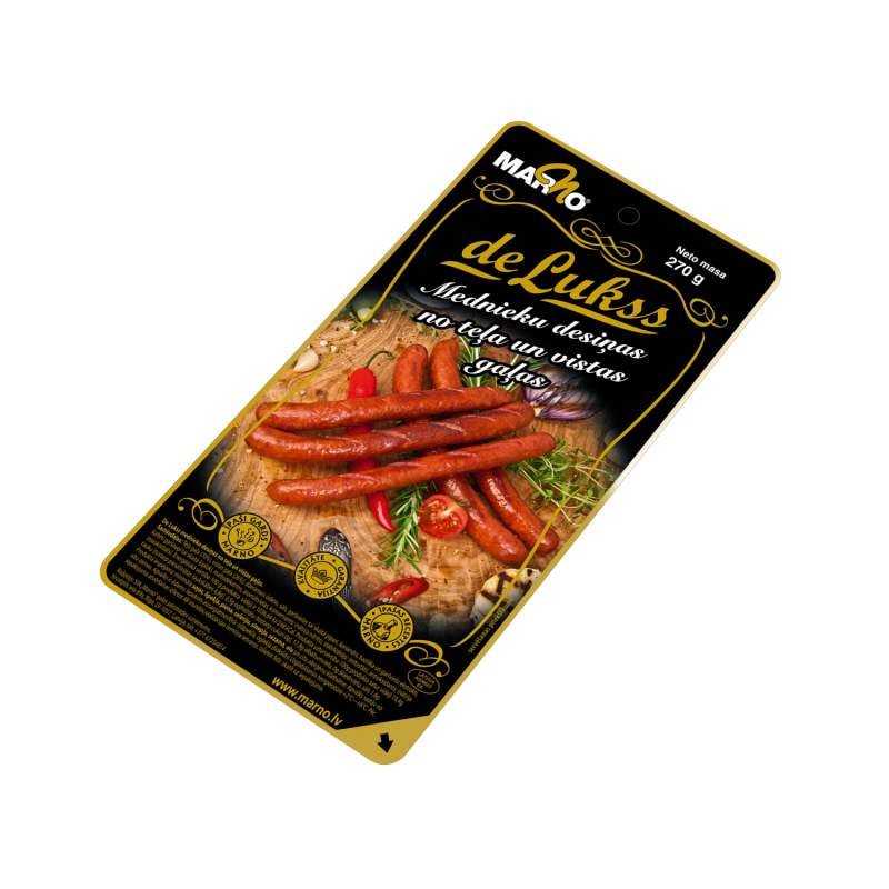 De Lukss Mednieku desiņas no vistas un teļa gaļas 270g