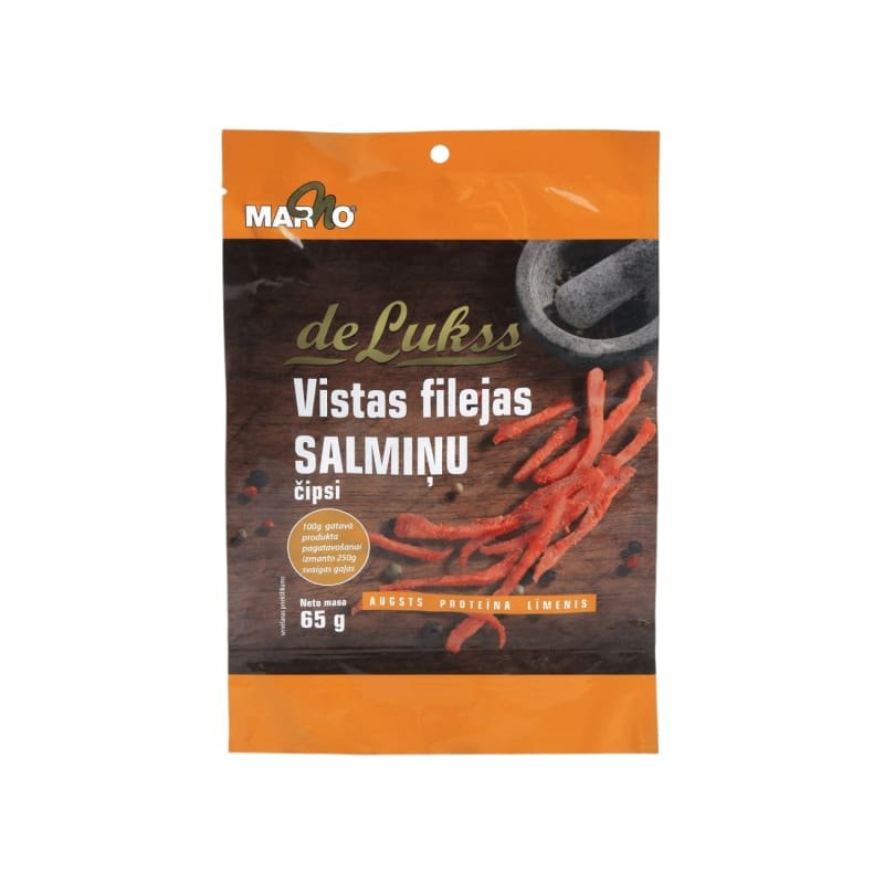 De Lukss Vistas salmiņu čipši 65g