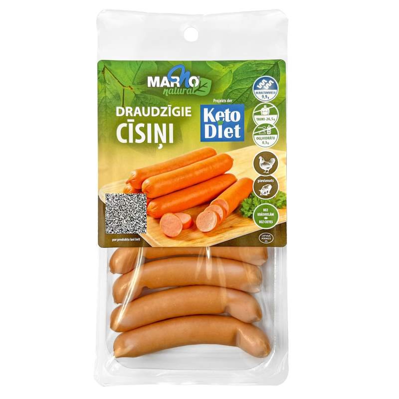 Marno Keto draudzīgie cīsiņi 280g